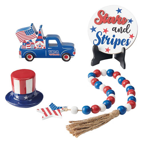 Americana Tray Objects Collection - Stars & Stripes Collection