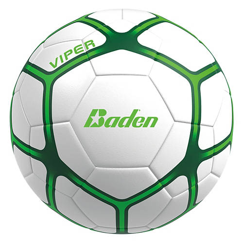 White/Green Soccer Ball