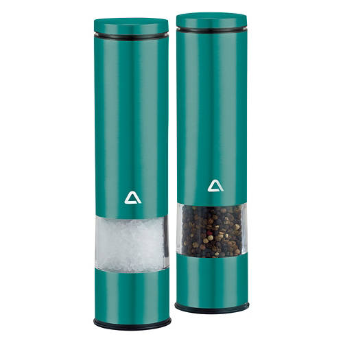 Electric Salt & Pepper Mill Set, Green