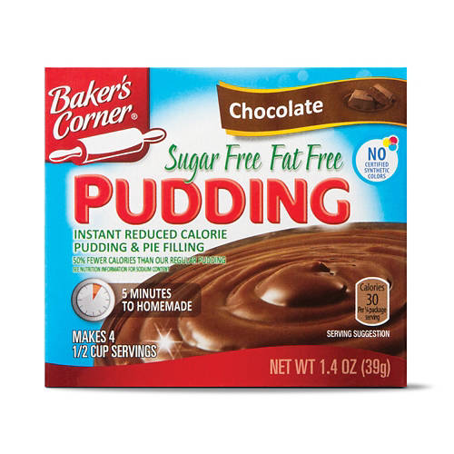 Instant Sugar Free Chocolate Pudding Mix, 1.4 oz