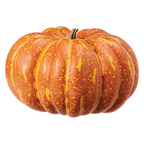 Orange Medium Faux Pumpkin