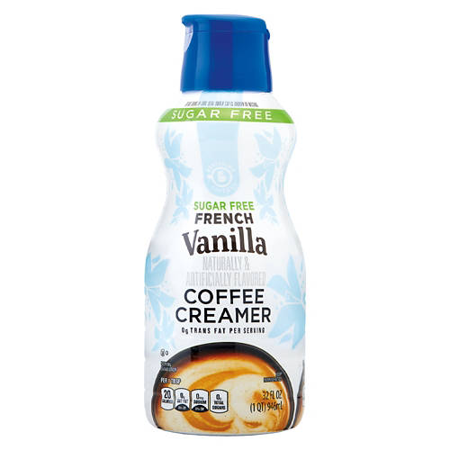 Sugar Free French Vanilla Coffee Creamer, 32 fl oz Product Image Front shot 01