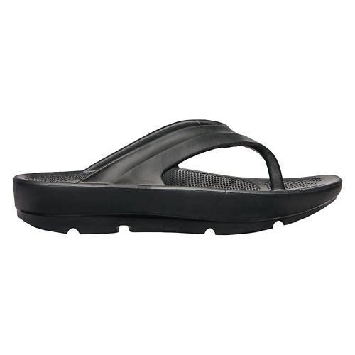 Ladies EVA Comfort Sandals - Black, 7