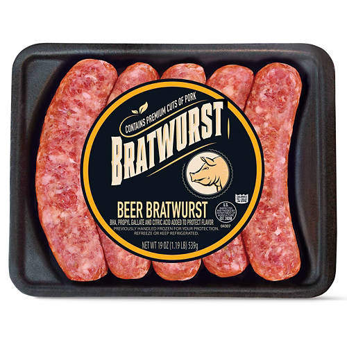 Beer  Bratwurst, 19 oz