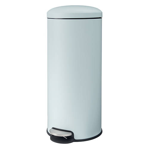 7.9 Gallon Trash Can, Blue