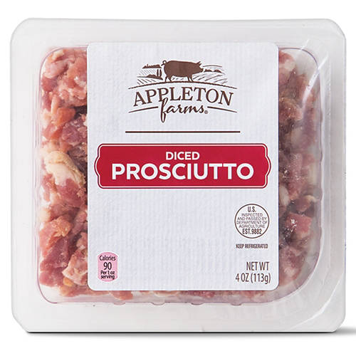 Diced Prosciutto, 4 oz