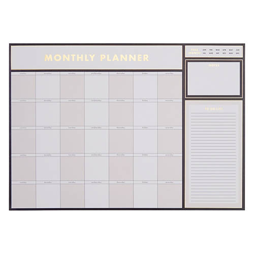 Desktop Calendar - Monthly Format