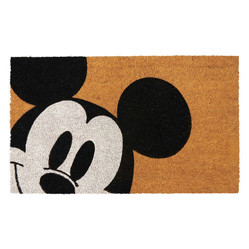 18" X 30" Mickey Face Coir Mat