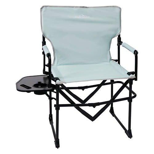 Compact Folding Director's Chair, Blue
