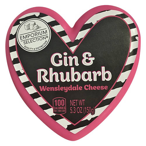 Gin & Rhubarb Wensleydale Cheese, 5.3 oz