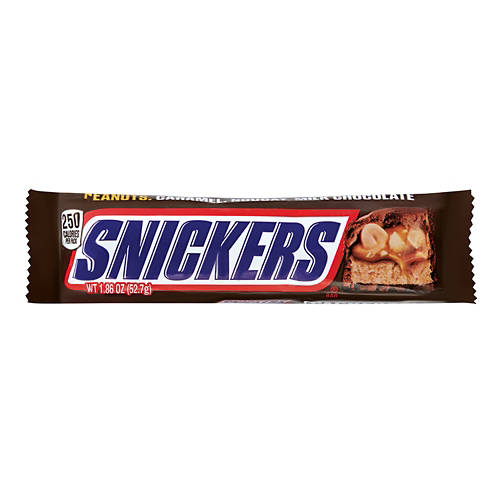 Single Size Chocolate Candy Bar, 1.86 oz Product Image Front shot 01