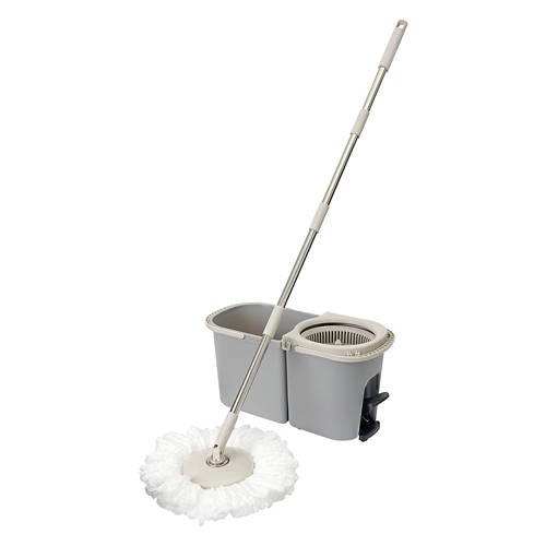 Spin Mop Set - Gray Product Image Front shot 01