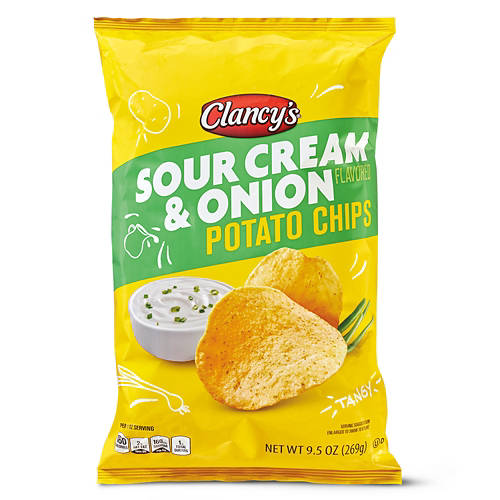 Sour Cream and Onion Potato Chips, 7.75 oz