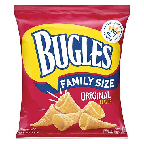 Family Size Original Flavor Bugles, 14.5 oz Product Image Front shot 01