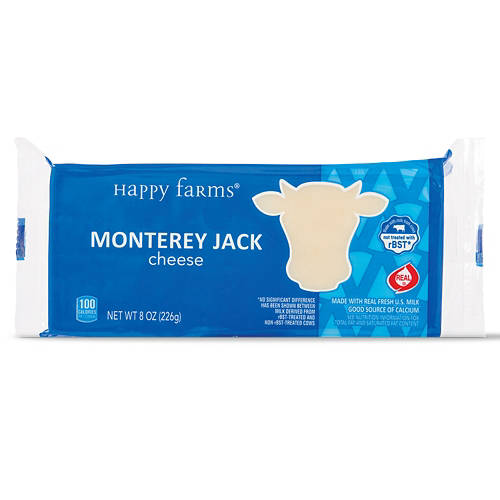 Monterey  Jack Cheese Block, 8 oz