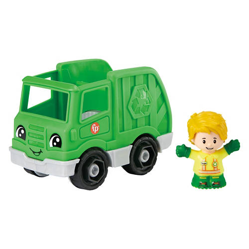 Kids Little People Figure Car Recycle Truck Toys