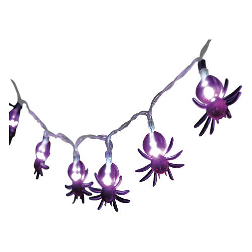 Halloween Novelty String Lights -Spider