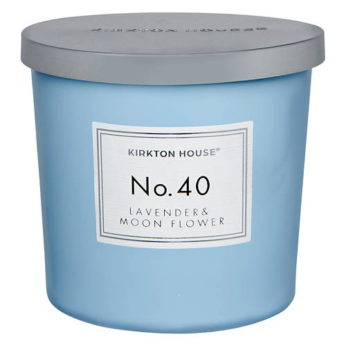 Luxury 2 Wick Candle Lavender & Moon Flower