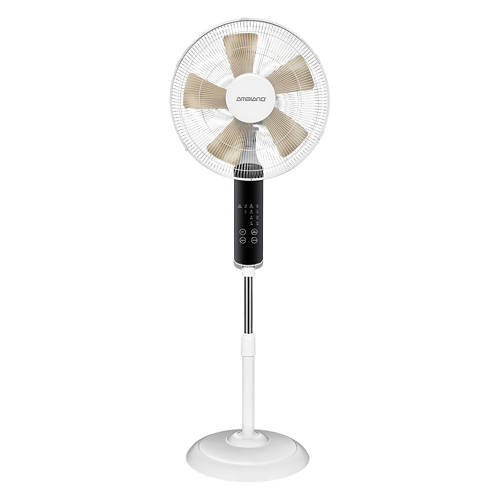 16" Pedestal Fan, White Product Image Front shot 01