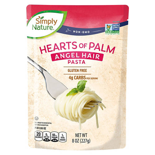 Heart of Palm Angel Hair Pasta, 12 oz Product Image Front shot 01
