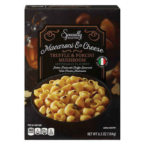 Truffle & Porcini Mushroom Macaroni & Cheese, 6.5 oz Product Image Front shot 01