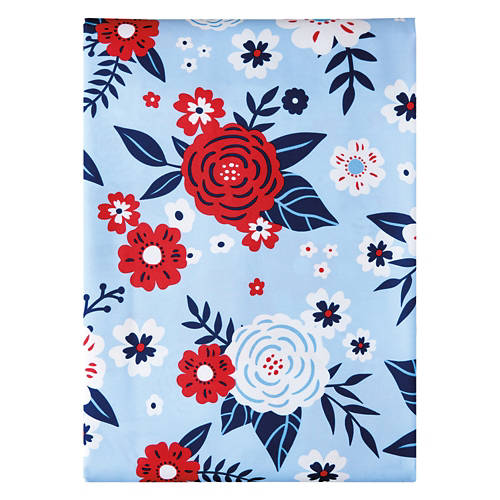 60" x  102" Indoor/Outdoor Tablecloth - Flowers Product Image Front shot 01