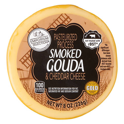 Smoked Gouda & Cheddar Cheese, 8 oz