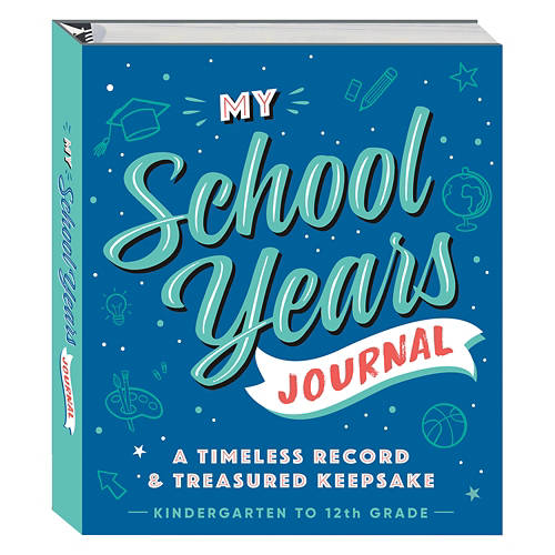 My School Years Journal, Blue Product Image Front shot 01