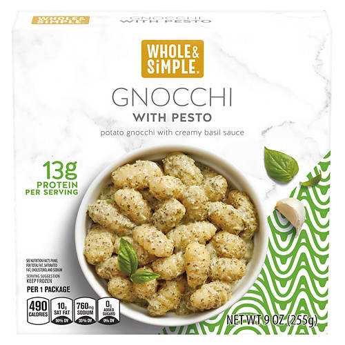 Pesto Gnocchi, 9 oz Product Image Front shot 01