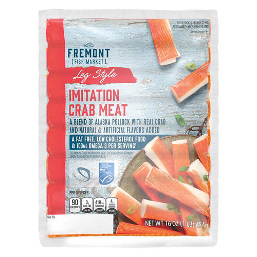 Leg Style Imitation Crab Meat, 16 oz