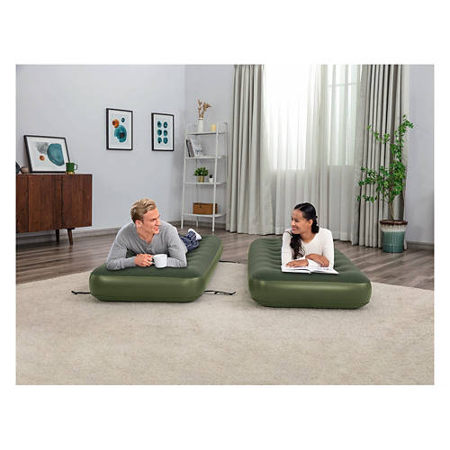 4-in-1 Air Mattress, Green Product Image Lifestyle 01