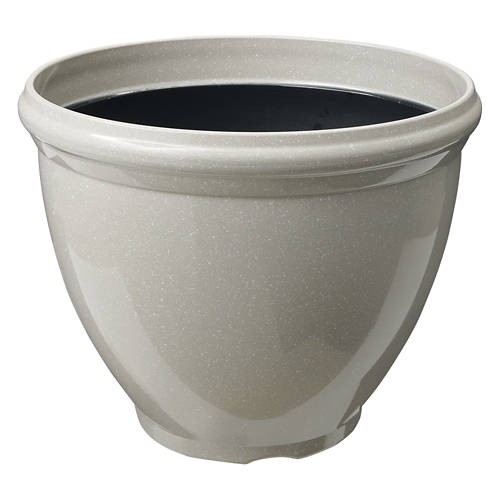 20" Light Weight Planter, Gray