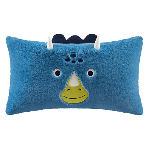 14.5” x 26” Childrens Super Soft Pillow - Dinosaur