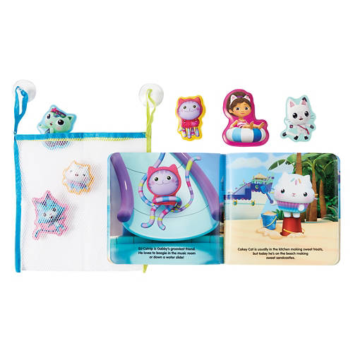 Childrens Waterproof Bath Time Book - Gabby's Dollhouse