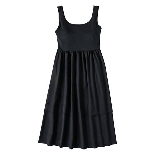 Ladies Hybrid Dress - Black, XL