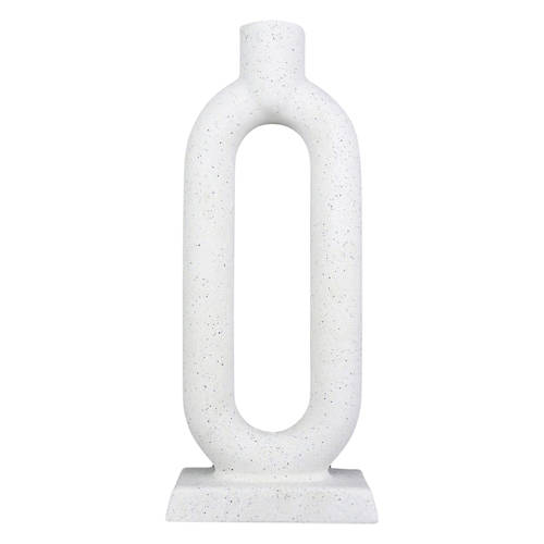 Elongated Abstract Candle Holder