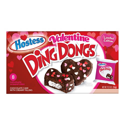 Valentine's Day Ding Dongs, 9.31 oz