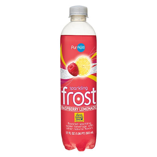 Raspberry Lemonade Frost Sparking Water, 17 fl oz Product Image Front shot 01