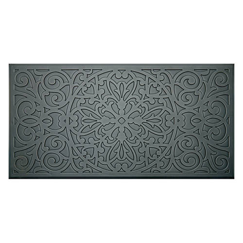 20" X 39" Gray Metropolis Comfort Kitchen Mat