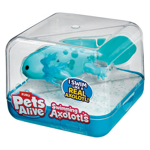 Robo Alive Aquatic Water Activated Toy, Axolotl Product Image Front shot 01