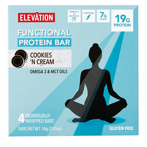 Cookies 'N Cream Protein Bar, 4 count