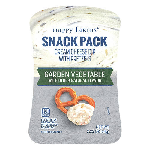 Garden Vegetable Cream Cheese Snack Pack, 2.25 oz