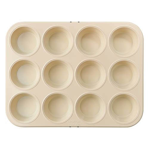 Pastel Bakeware - Muffin Pan, Cream