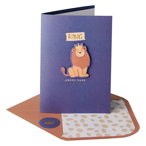 Father's Day Greeting Card - Lion