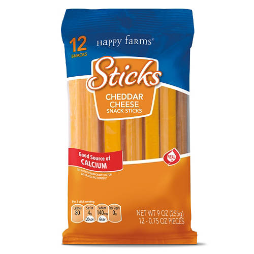 Mild  Cheddar Cheese Snack Sticks, 9 oz