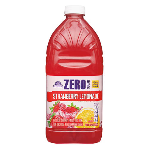 Alex's Lamonade Stand Sugar Free Strawberry Lemonade, 64 fl oz Product Image Front shot 01