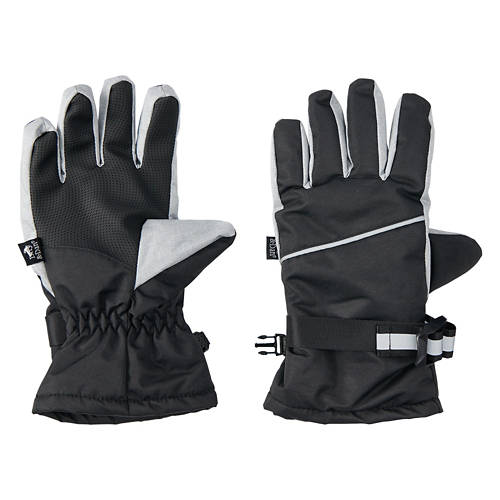 Childrens Winter Gloves - Black, L