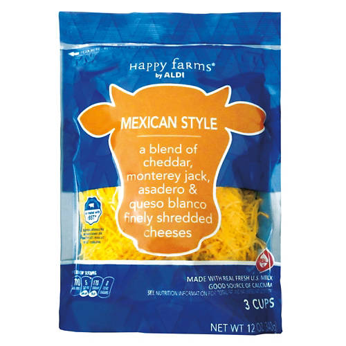 Shredded Mexican Cheese, 12 oz