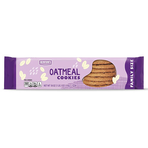 Family Size Oatmeal Cookies, 18 oz