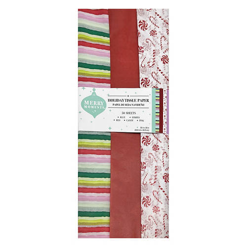 Tissue Paper - Candy Christmas, 50 sheets